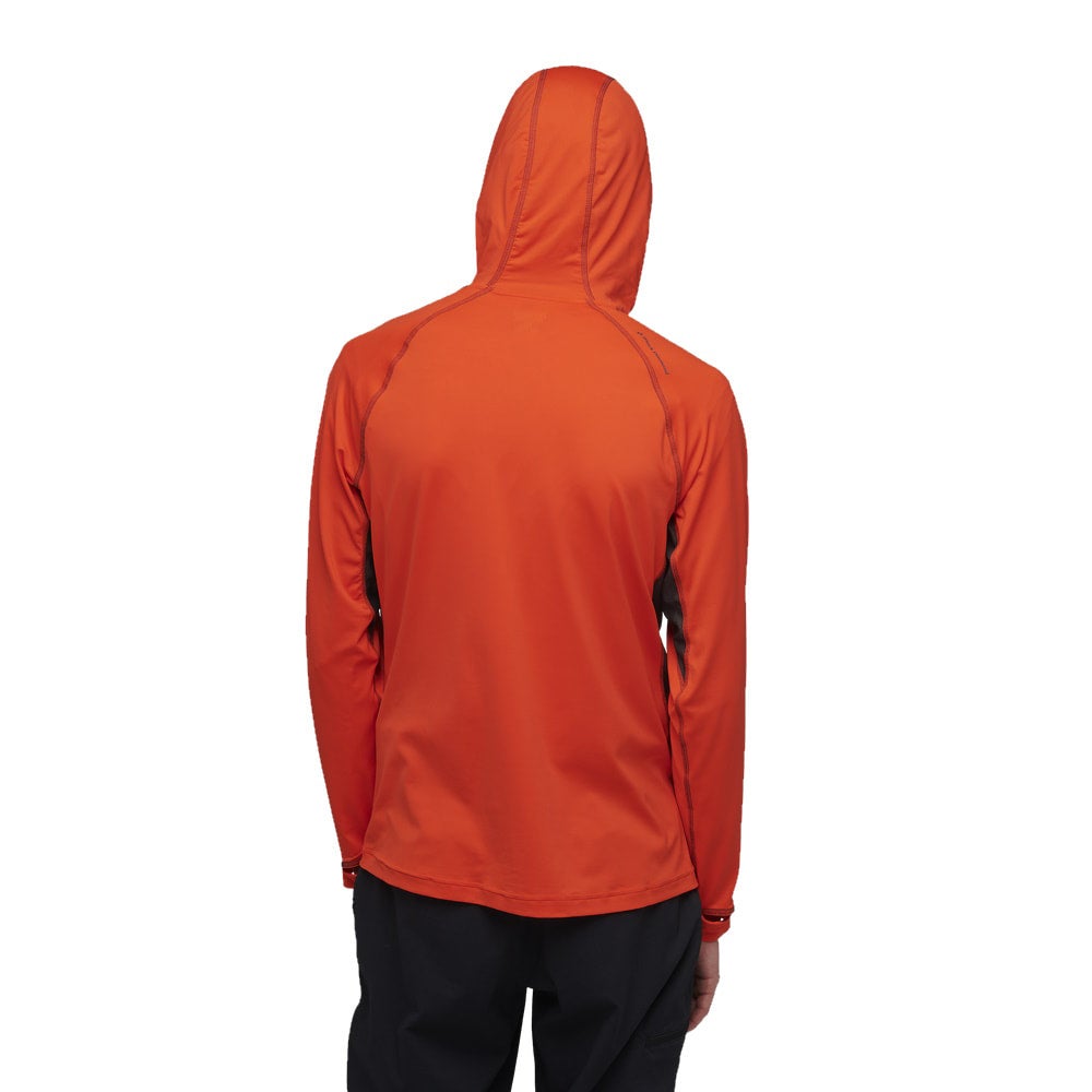 Black Diamond Men's Alpenglow Hoody Sun Shirt, UPF 50+