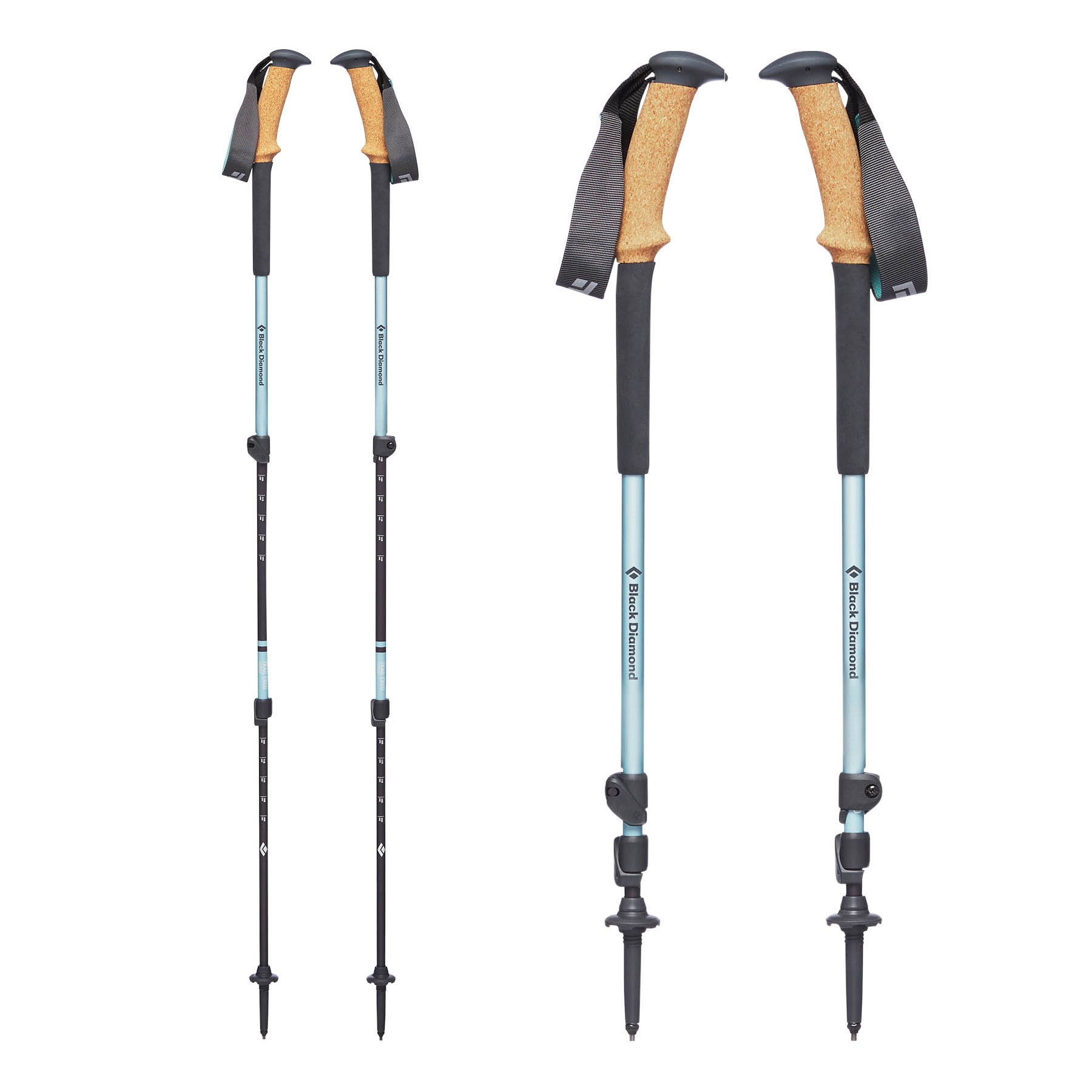 Black Diamond Women s Trail Ergo Cork Trekking Poles Triple Crown Outfitters