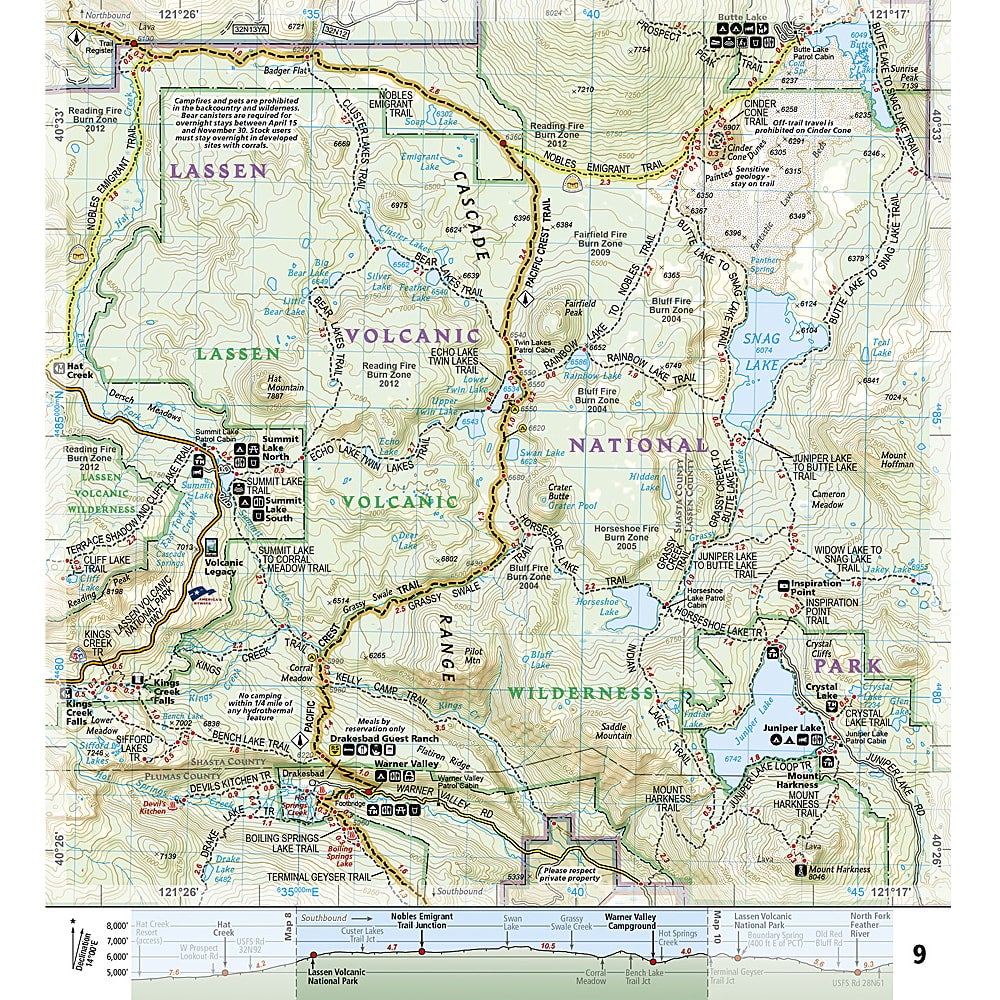 Castle Crags State Park Map Free Return | construindocasas.com.br